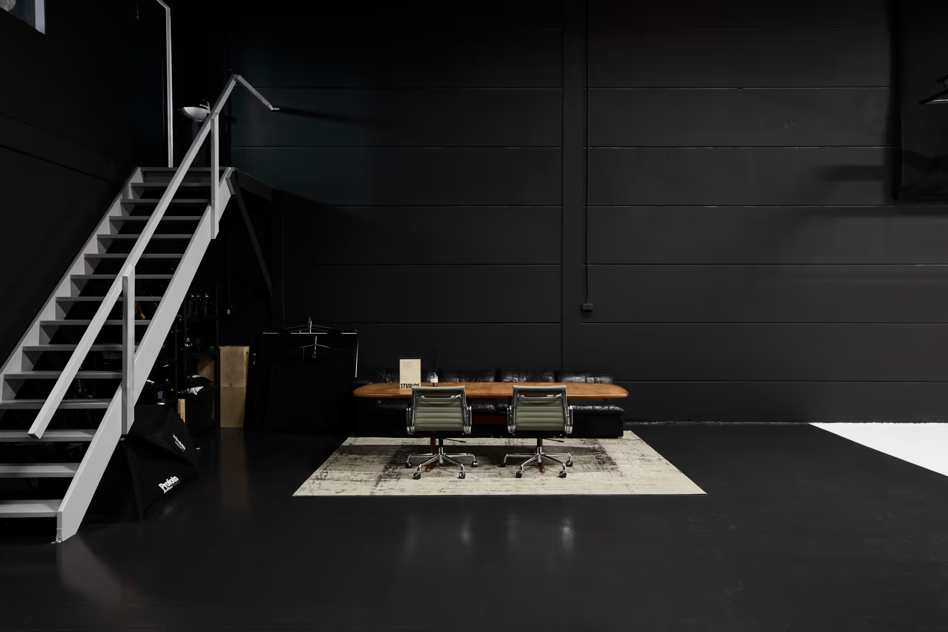 Studio impressie